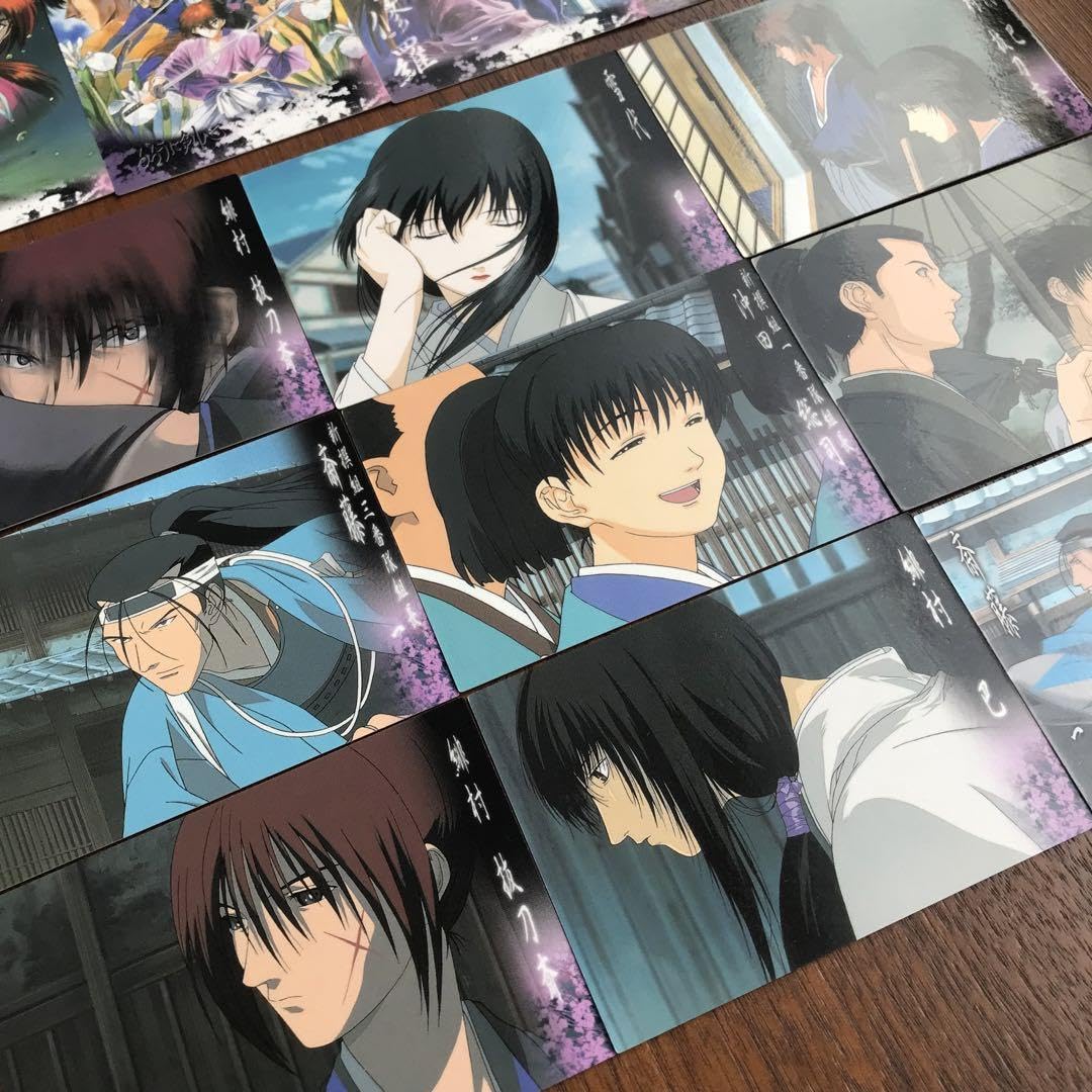 Amazon.co.jp: るろうに剣心 トレカ 限定版 18枚 追憶編 絵巻草子 : ホビー