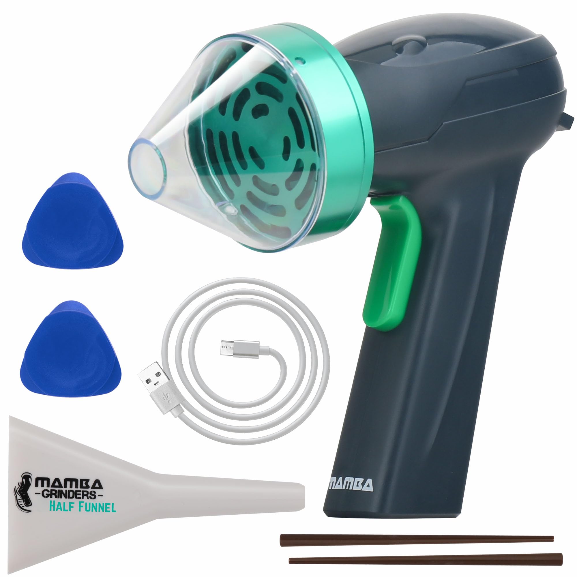 Amazon.com: Mamba Monster 3.5g Green USB Electric Herb Grinder