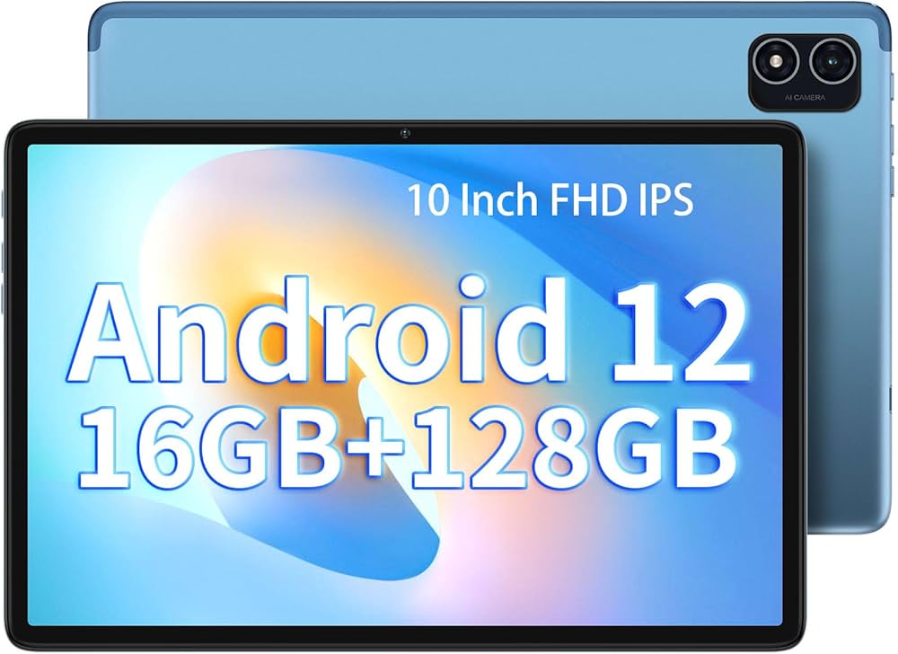 TECLAST Tablet 10 Inch M40 Plus Android 12 Tablets, 5G WiFi, 16GB