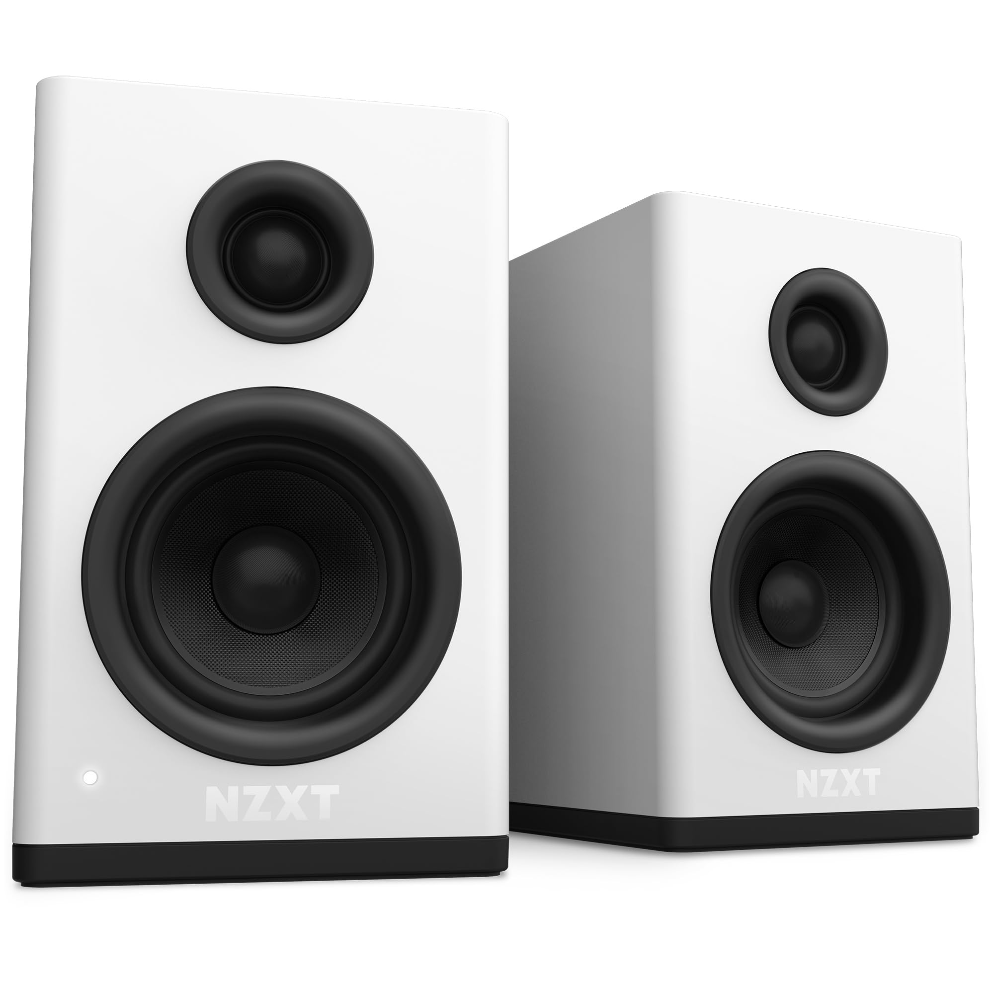 Amazon.co.jp: NZXT Relay Speakers White デスクトップサイズ アンプ