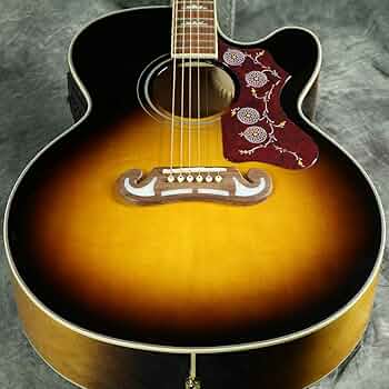 Amazon.co.jp: Epiphone/J-200EC Studio VS (Vintage Sunburst) (EJ