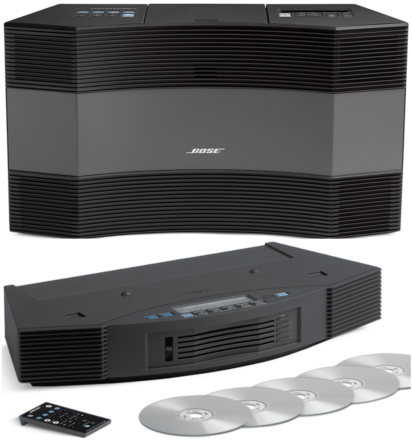 Bose Acoustic Wave Music System II + Acoustic Wave System II 5-CD
