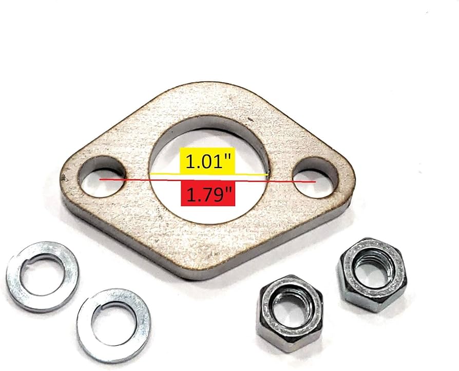 Amazon.com: ARSPORT Stainless Steel Exhaust Flange for: Predator