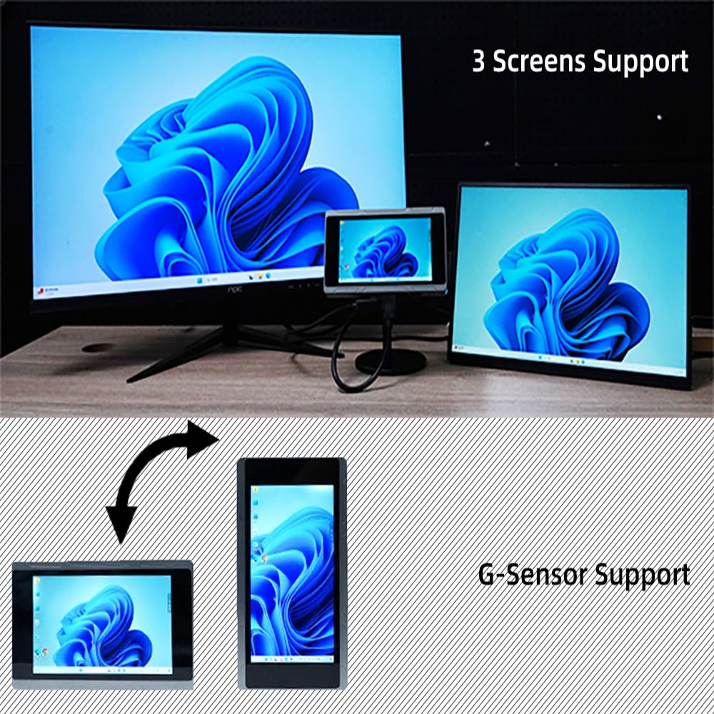 Amazon.co.jp: GZBOXミニPC 小型pc スティック pc 5.5インチ 2in1