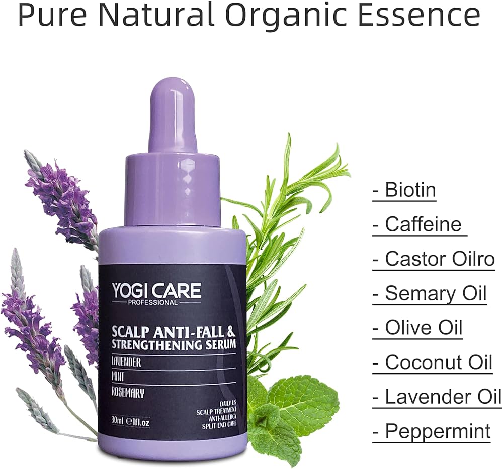 Amazon.com : YogiCare Scalp Anti-Fall & Strengthening Lavender