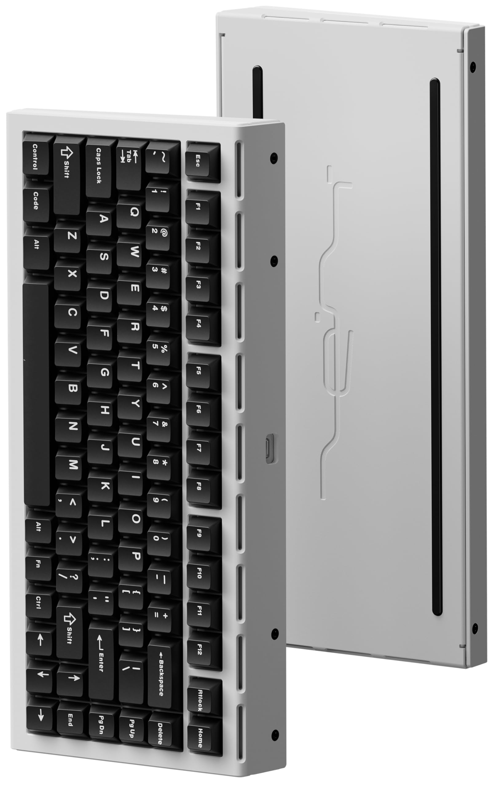 Amazon.com: ZENT75-HE Aluminum 75% Wired Magnetic Keyboard