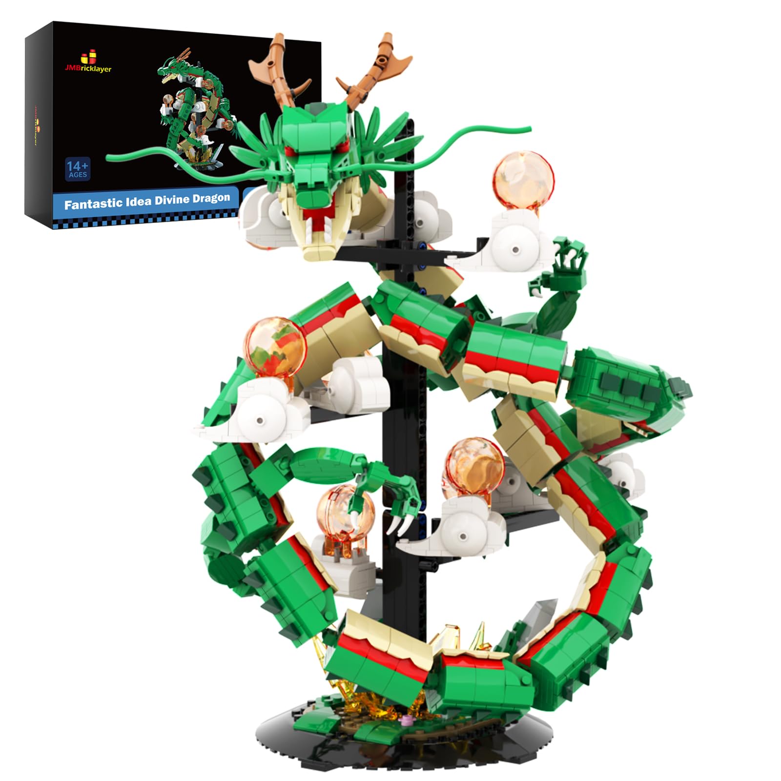 Amazon.com: JMBricklayer Dragon Building Set for Adults 70134