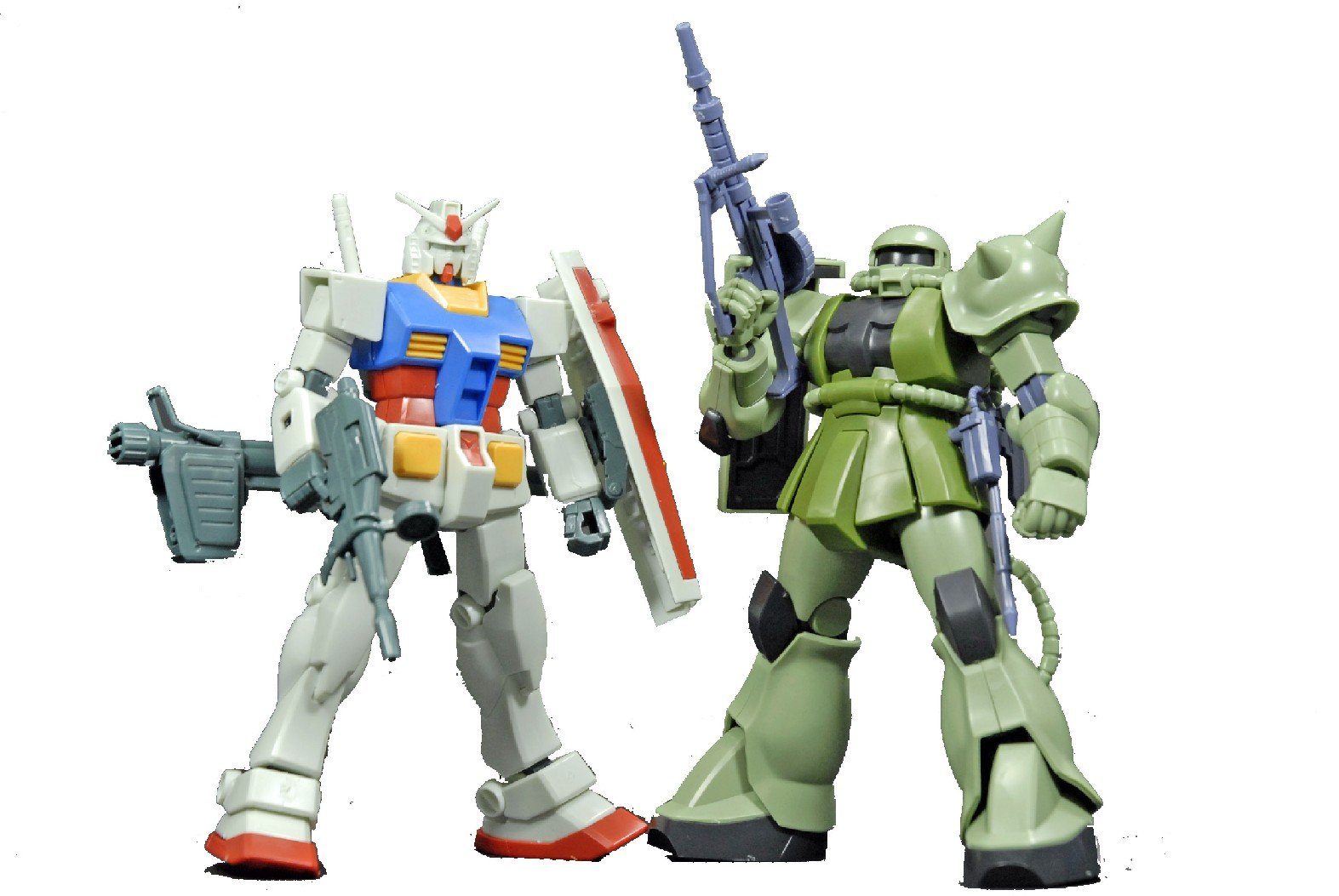 Amazon | HGUC RX-78-2/MS-06 ガンプラスターターセット ガンダム vs