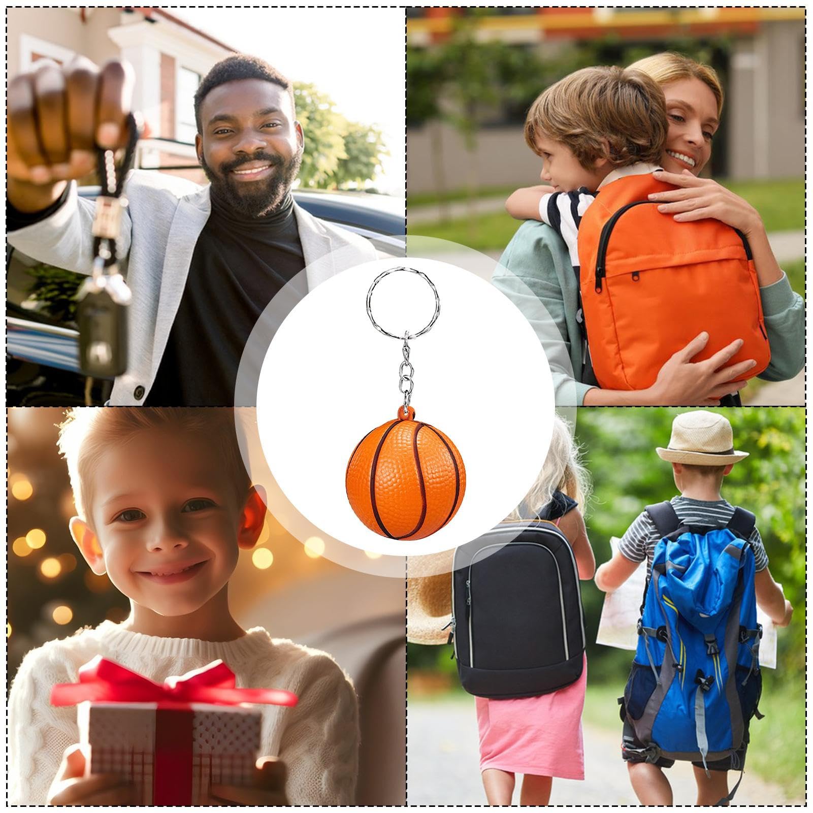 Amazon.co.jp: [TOWOTO] バスケットボール キーチェーン バスケ