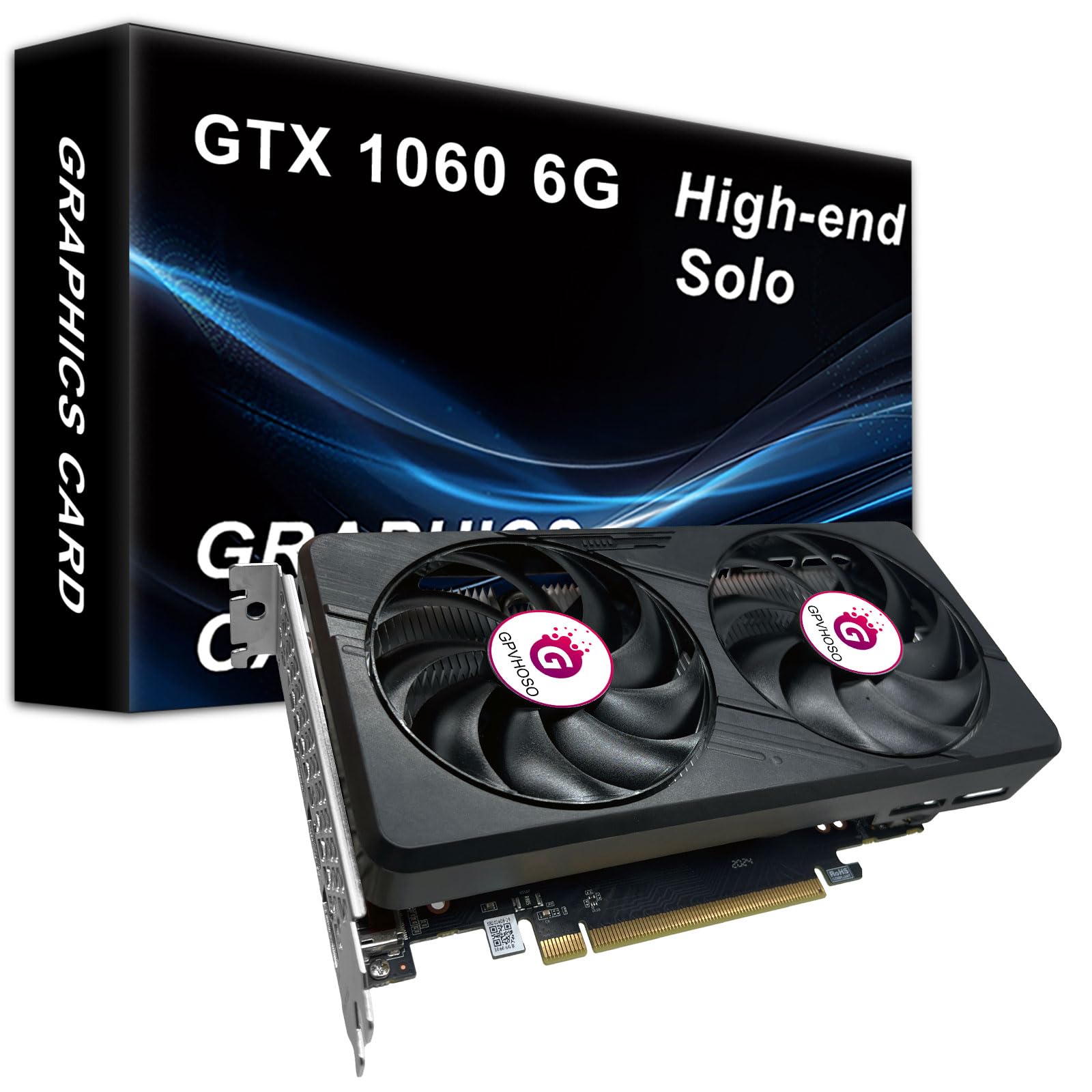 GeForce GTX 1060 6GB Computer Graphics Card, GDDR5 192bit 8K HDR