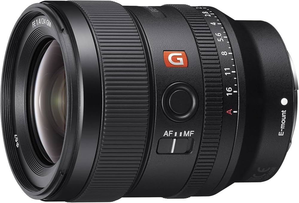 Sony 24mm f/1.4 G Master E-Mount Full-Frame Prime Lens – Ideal for