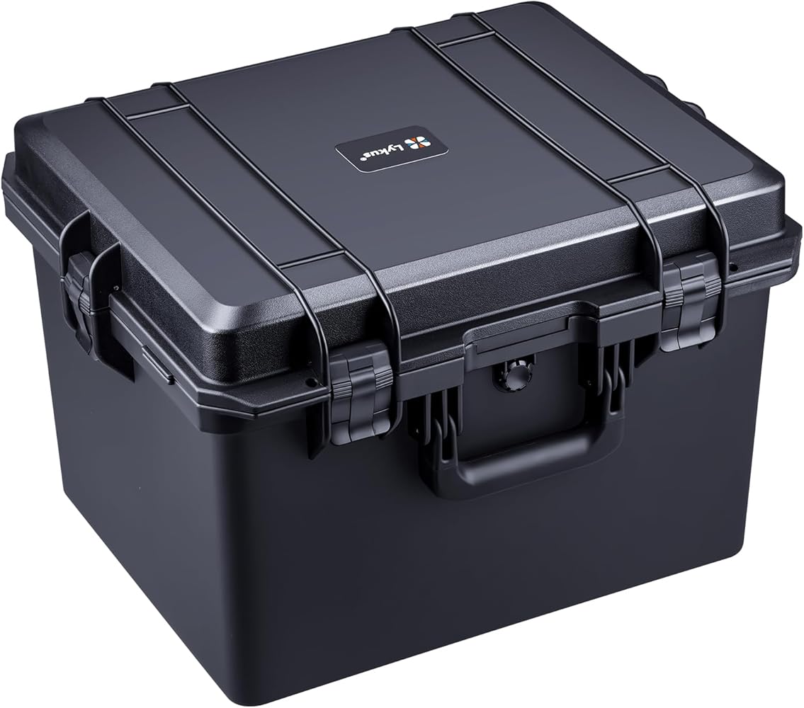 Amazon.co.jp: Lykus HC-5030 防水ハードケース 格子状カットスポンジ