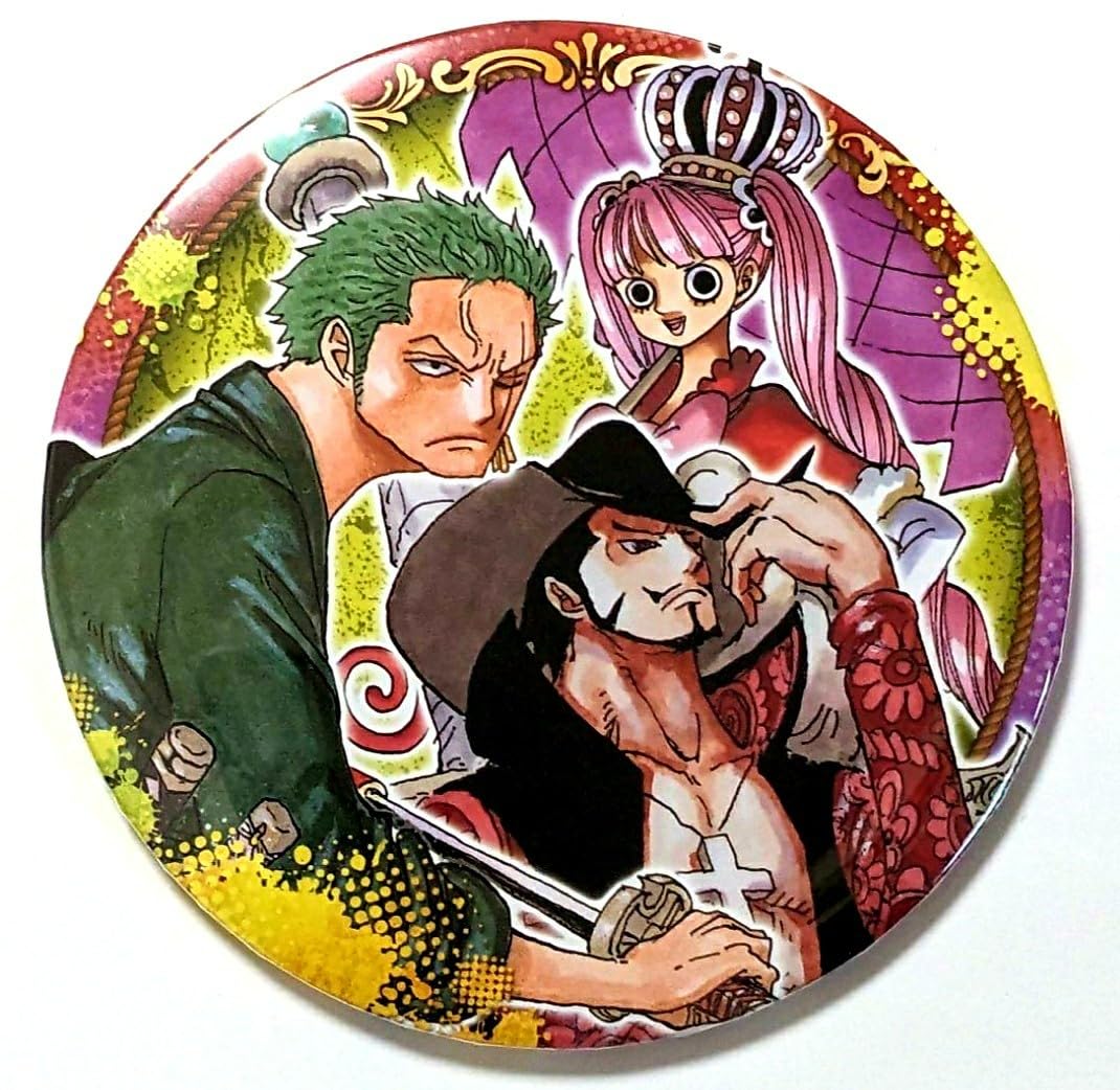 Amazon.co.jp: ワンピース コレクション 缶バッジ BIG 最強トリオver