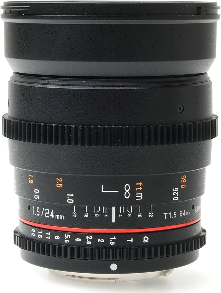 Amazon.co.jp: Rokinon Cine DS DS24M-NEX 24mm T1.5 ED AS IF UMC