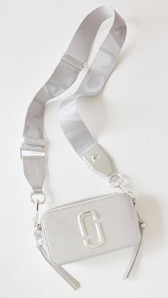 Amazon | Marc Jacobs レディース スナップショットバッグ, シルバー