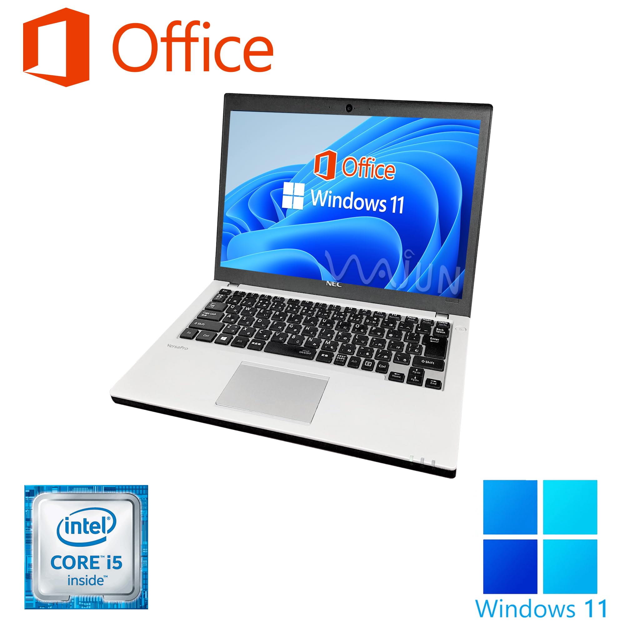 Amazon.co.jp: NEC Laptop VB-1 / 12.5 Type / Win 11 Pro / MS Office