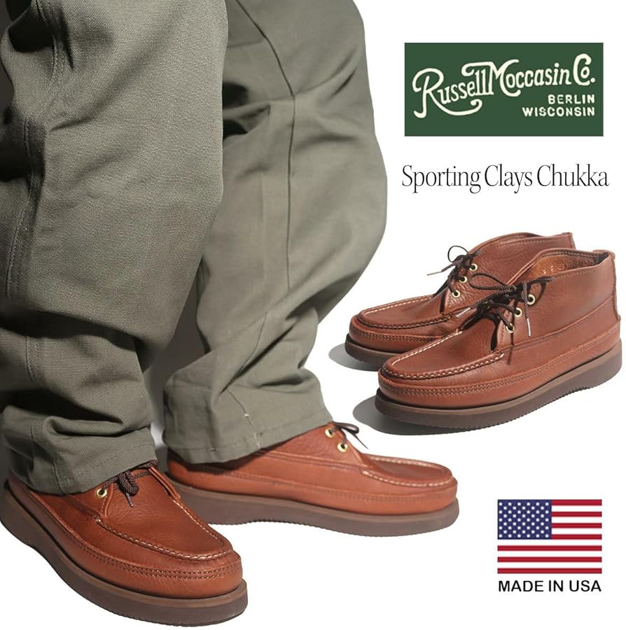 Amazon | [RUSSELLMOCCASIN] [ラッセルモカシン] スポーティングクレイ