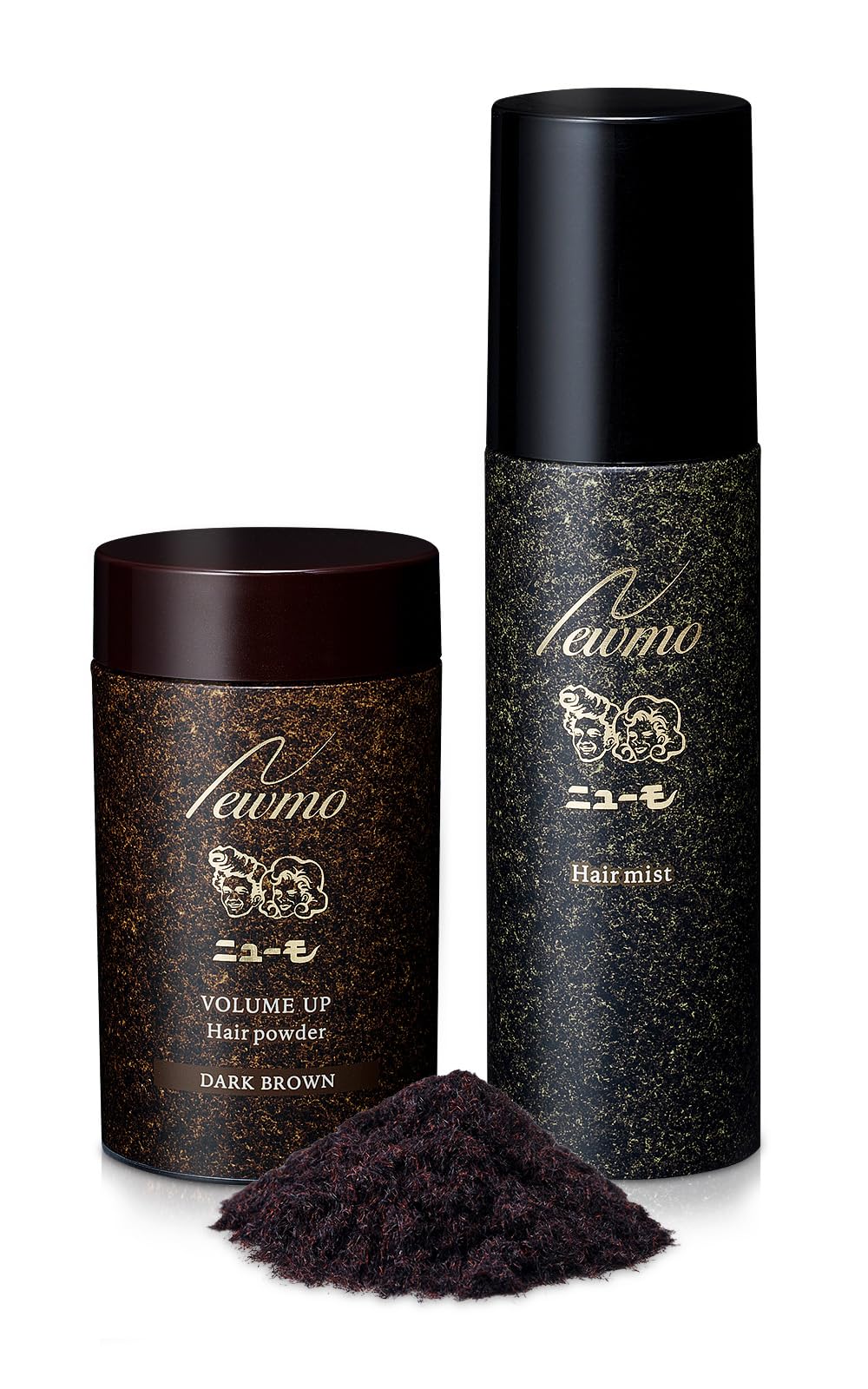Amazon | 二ューモ ヘアパウダー ダークブラウン 20g ヘアミスト 100ml