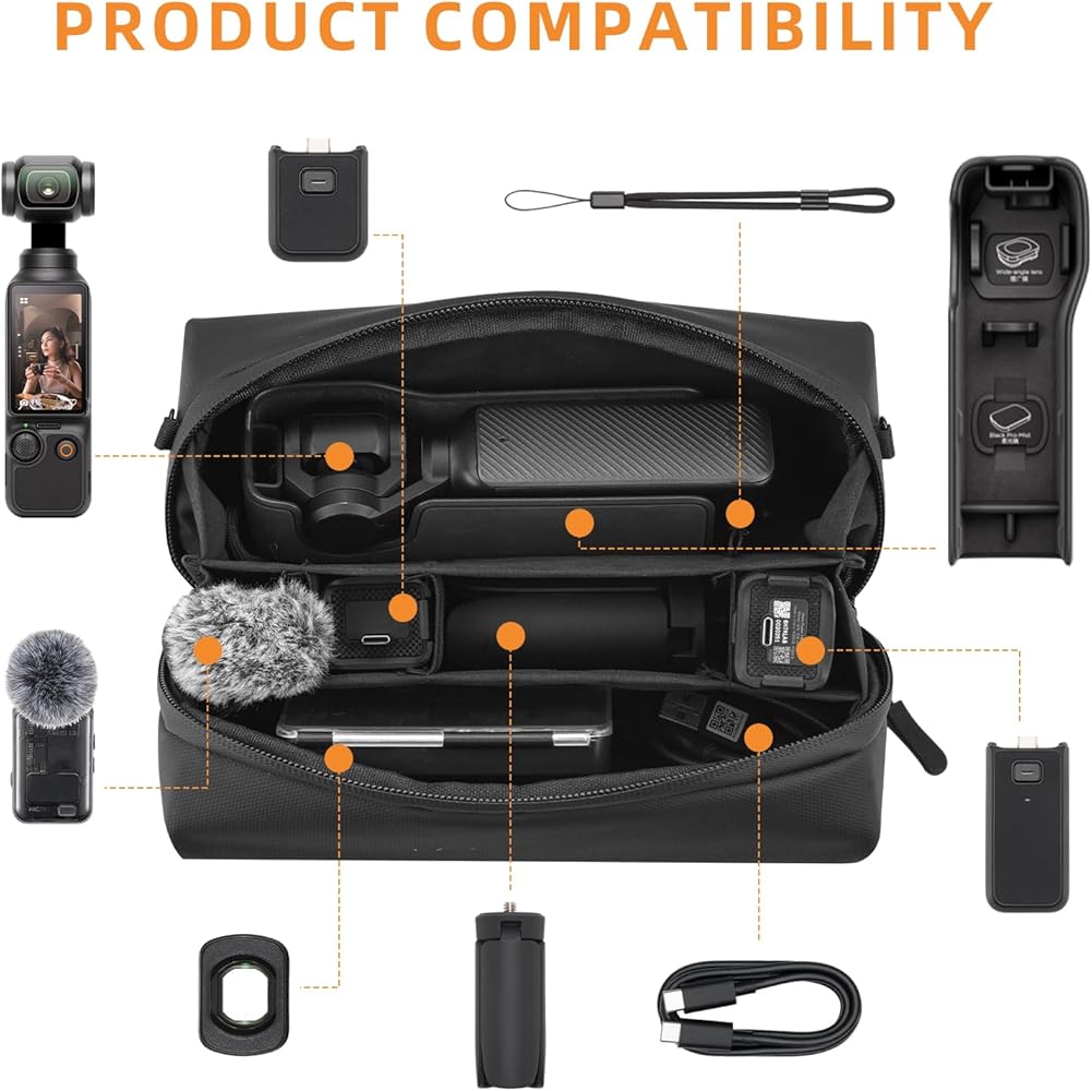 Amazon.co.jp: Flymile Pocket 3ケース DJI Osmo Pocket 3用