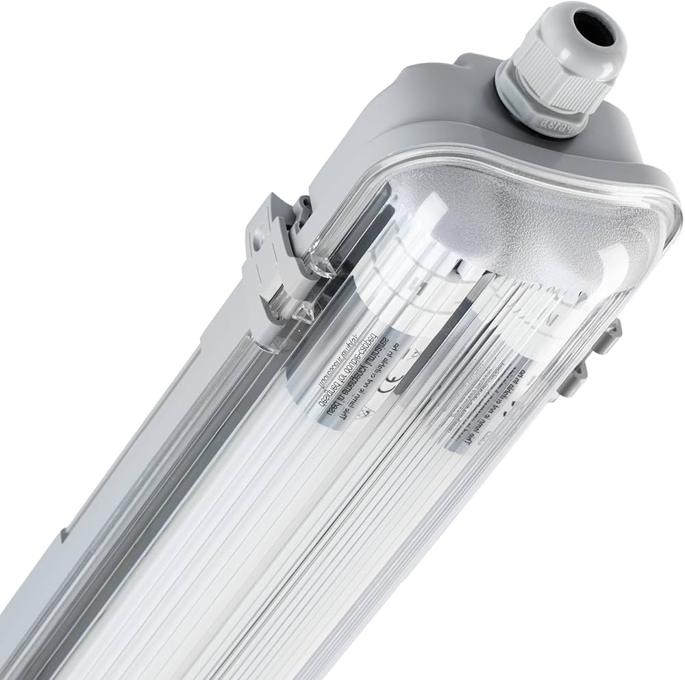Proventa LED fluorescent lighting 120cm - Double LED fixture incl