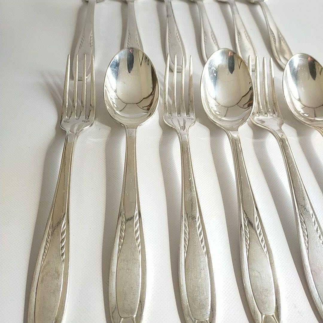 Amazon | Ercuis エルキューイ スプーン フォーク 20.5cm 12本