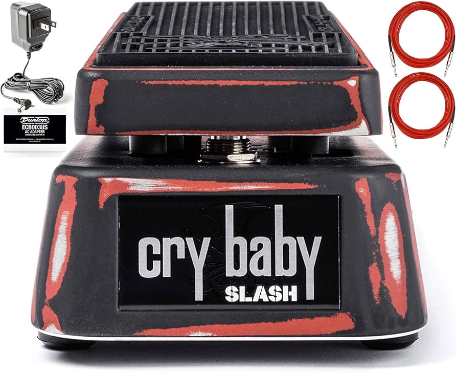 Amazon.com: Briskdrop Dunlop SC95 Slash Cry Baby Classic Wah Pedal