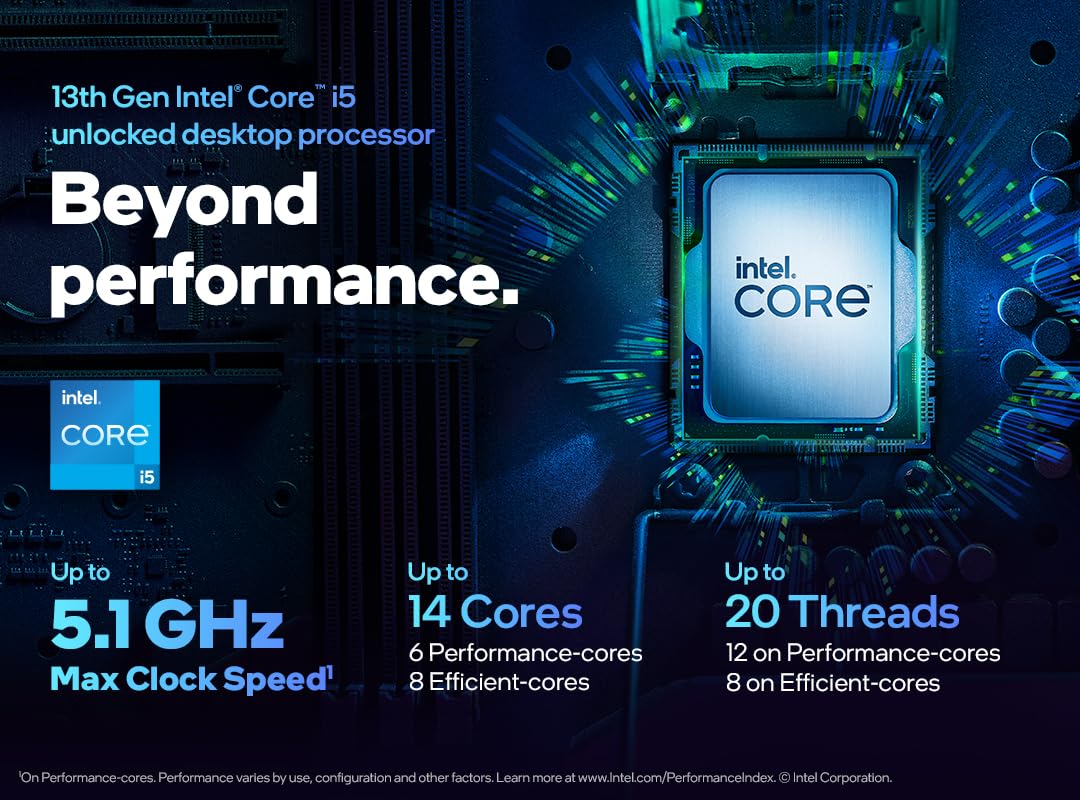 Amazon.com: Intel Core i5-13600K Desktop Processor 14 cores (6 P