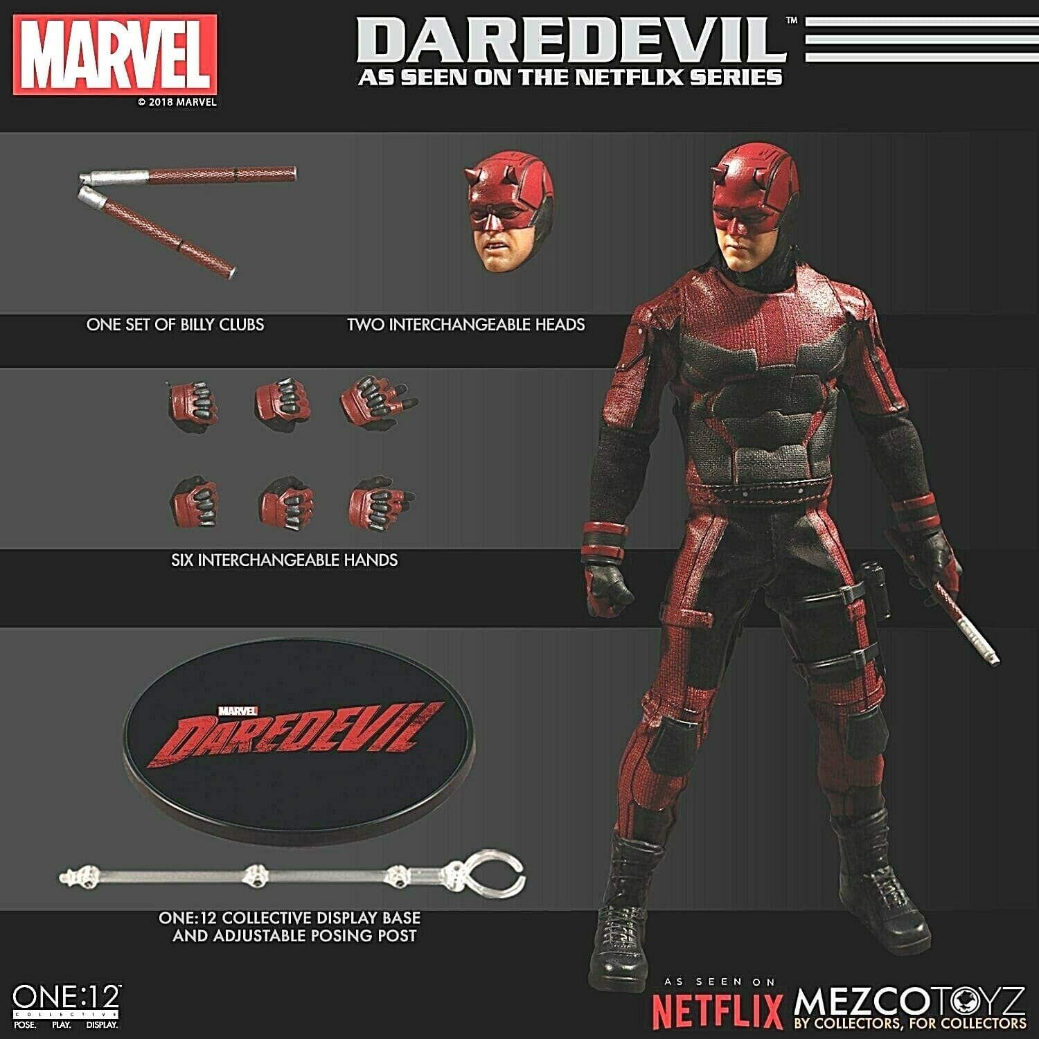 Amazon.co.jp: Mezco Toys One:12 Collective:Marvel Netflix