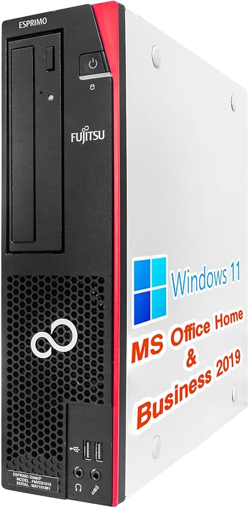 Amazon | 【整備済み品】富士通 デスクトップPC D586/第6世代 i5-6400