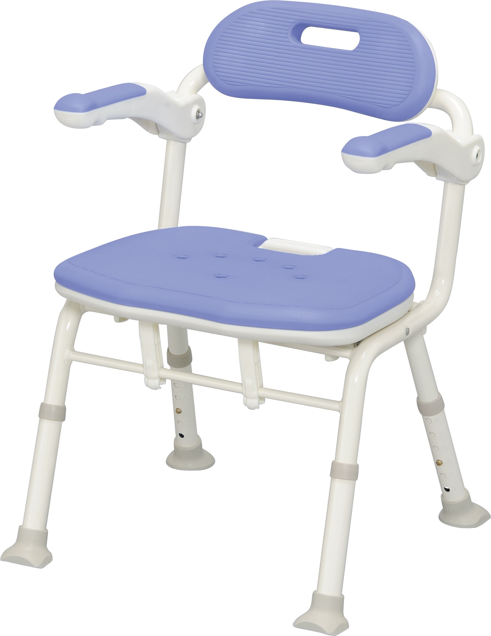 Amazon | アロン化成 安寿 折りたたみシャワーベンチISフィット ブルー