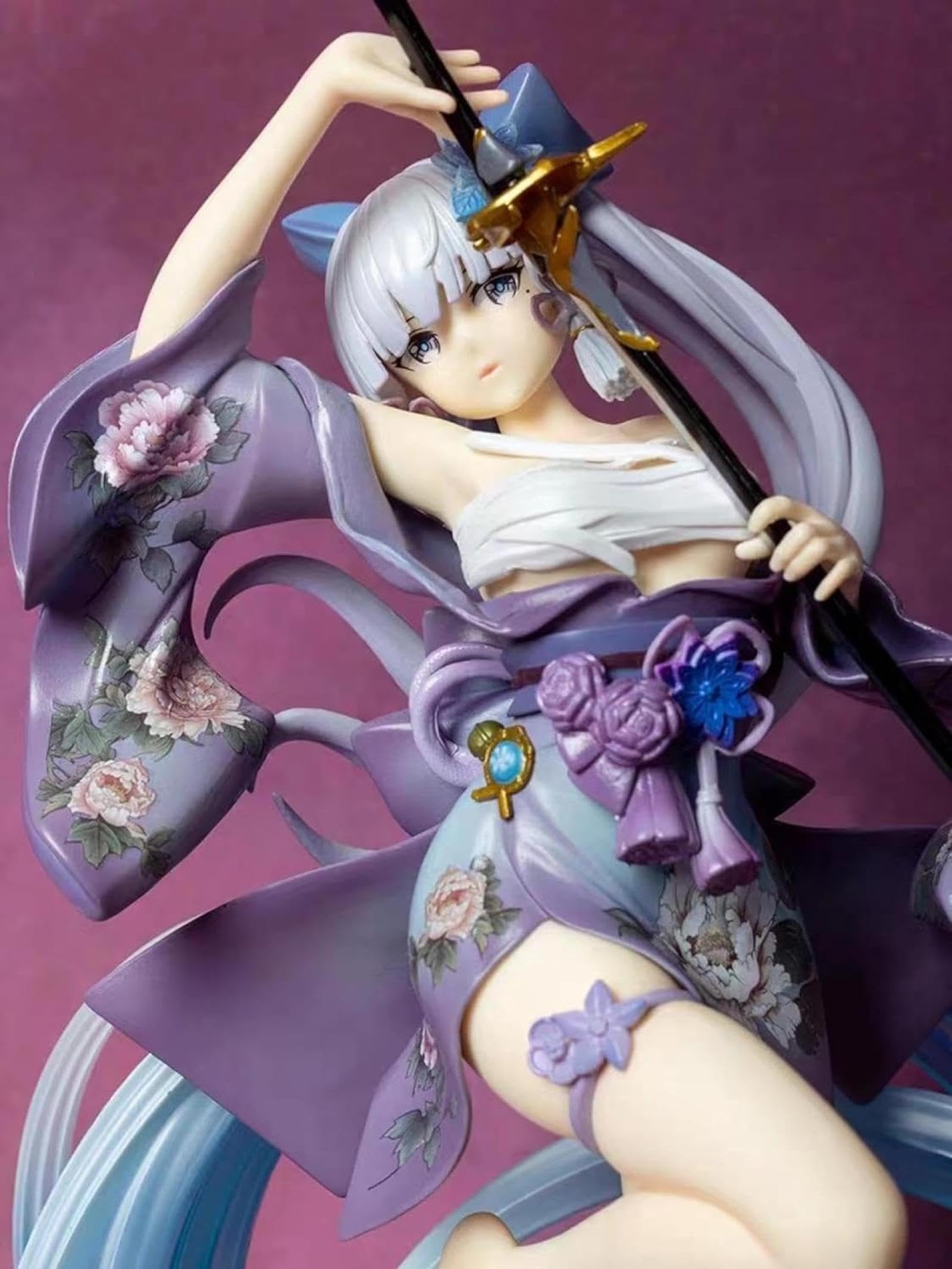 Amazon.co.jp: 原神 フィギュア 神里綾華·白鷺帰庭 原神 クレー 原神