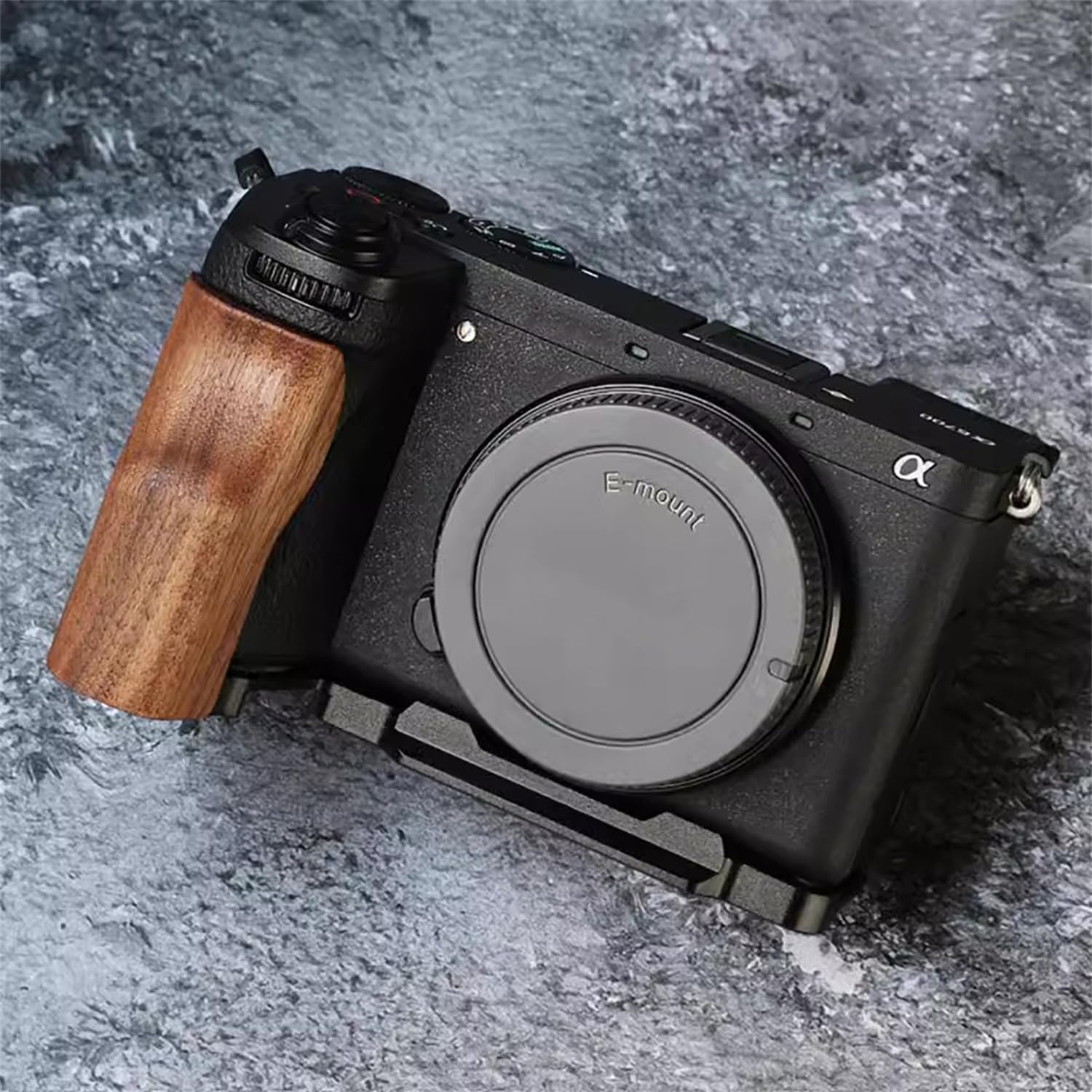Amazon | sony 用 A6700 用 sony A6700 専用 カメラウッドグリップ