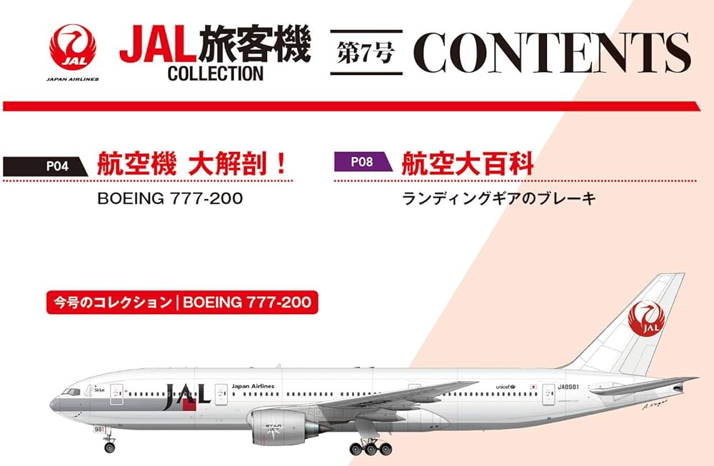 Amazon.com: JAL旅客機コレクション 7号 (BOEING 777-200 スター