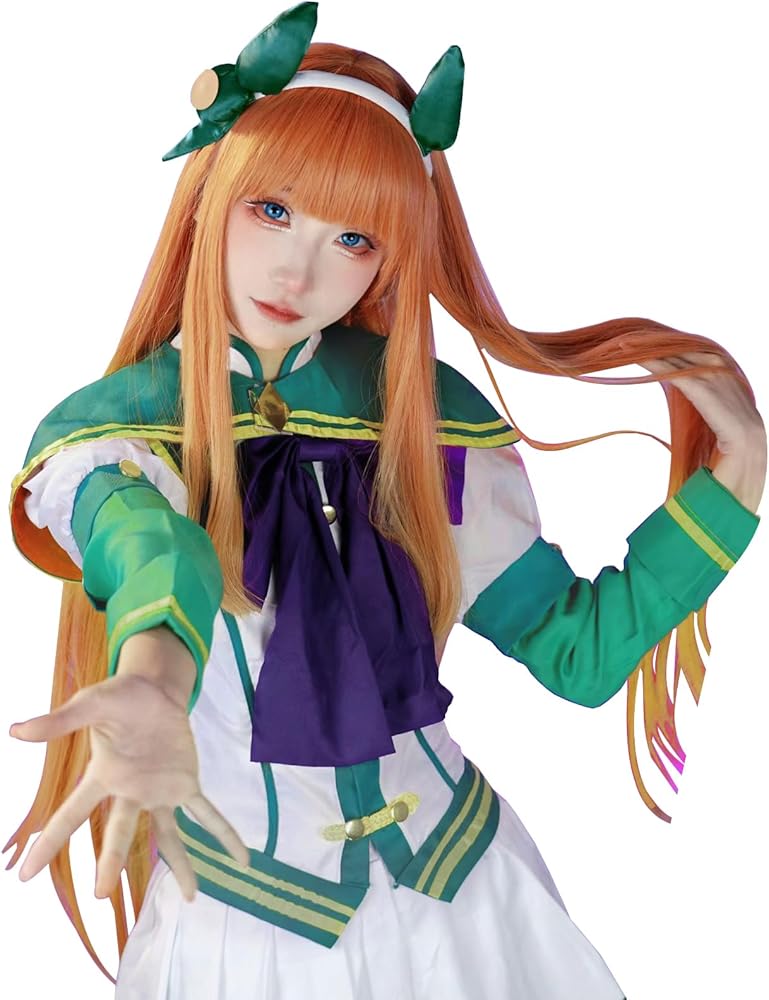 Amazon.co.jp: [NOKIJP] サイレンススズカ コスプレ衣装 勝負服 ウマ娘
