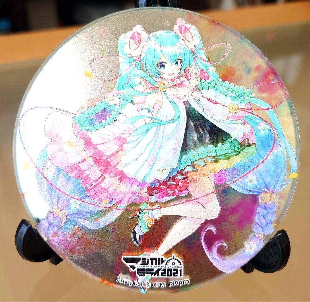 Amazon.co.jp: ミク マジカルミライ2021 コースターパブミラー Art by