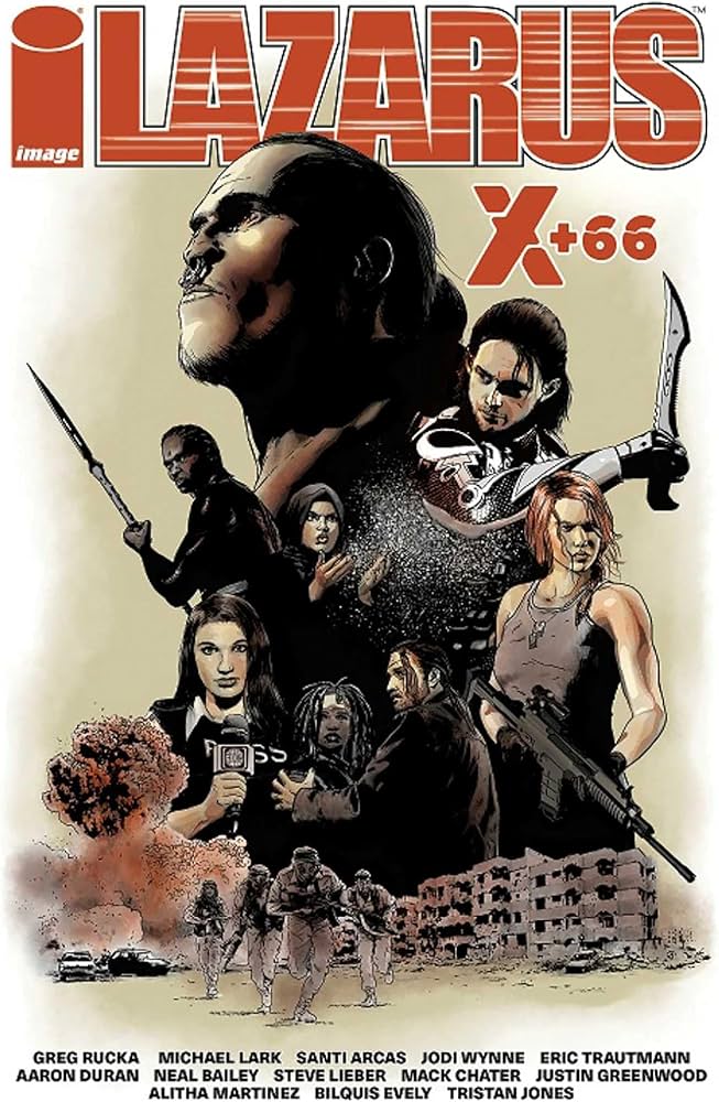 Amazon.com: Lazarus X+66: 9781534304888: Rucka, Greg, Trautmann