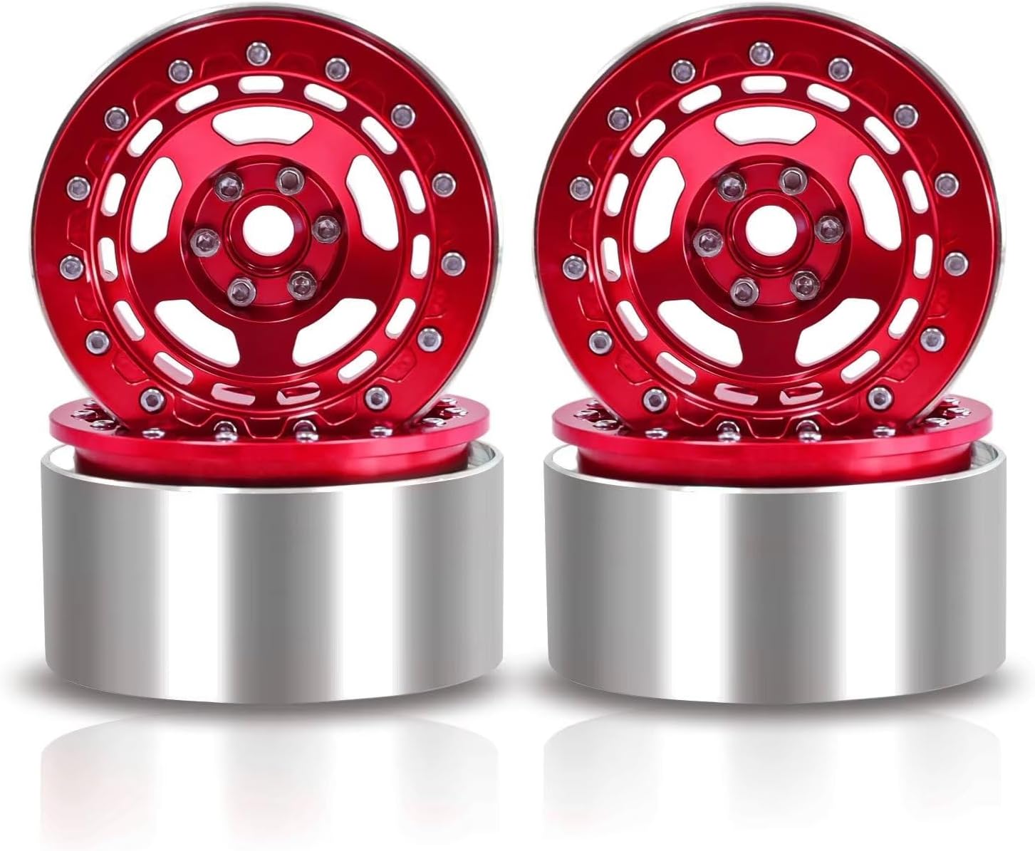 RCビードロックホイールリム 公式 For Axial For Wraith For Capra For