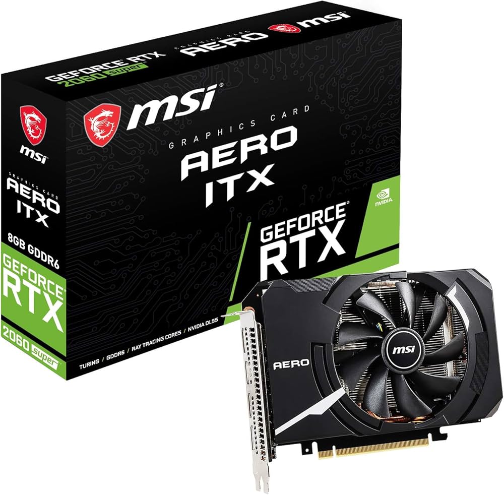 Amazon.co.jp: MSI GeForce RTX 2060 SUPER AERO ITX Graphics Board