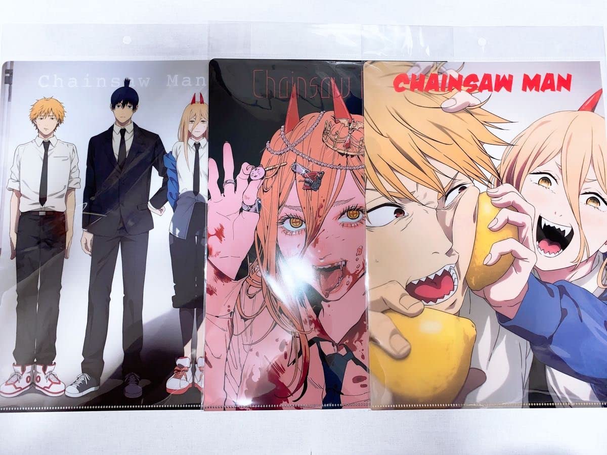Amazon.co.jp: チェンソーマン展 クリアファイル 早川アキ デンジ