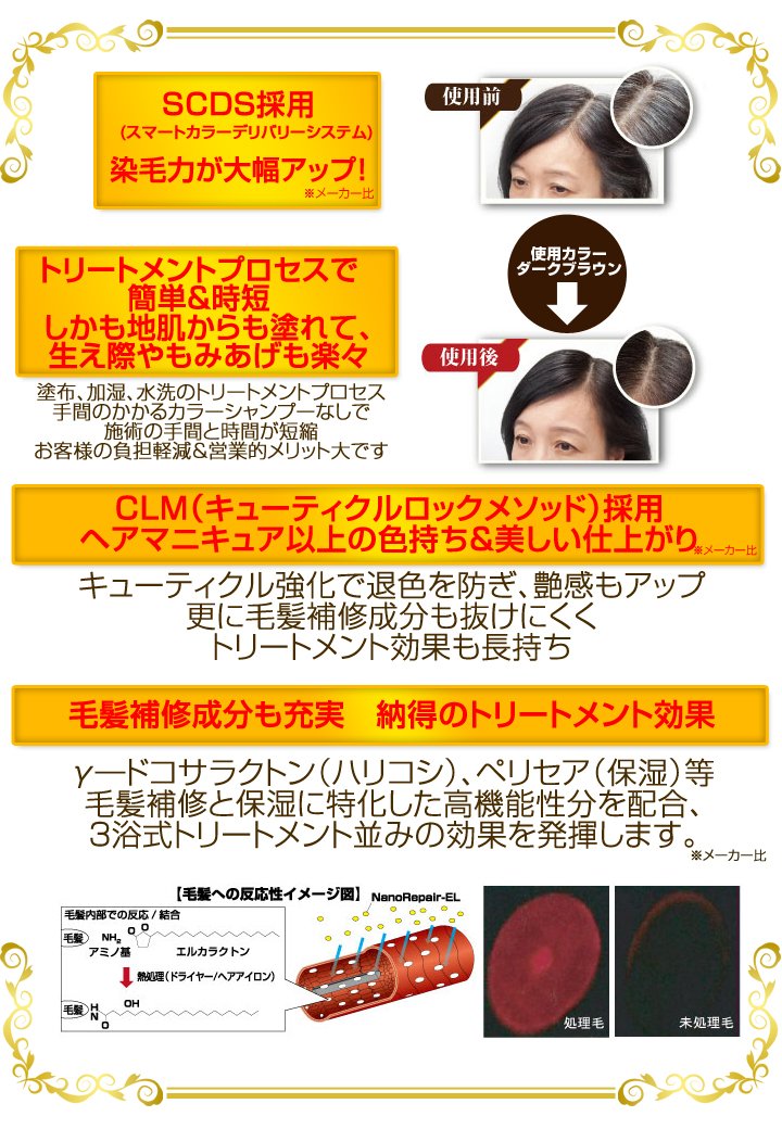 新品未開封 シラガネーゼ ボタニカルカラートリートメント ナチュラル