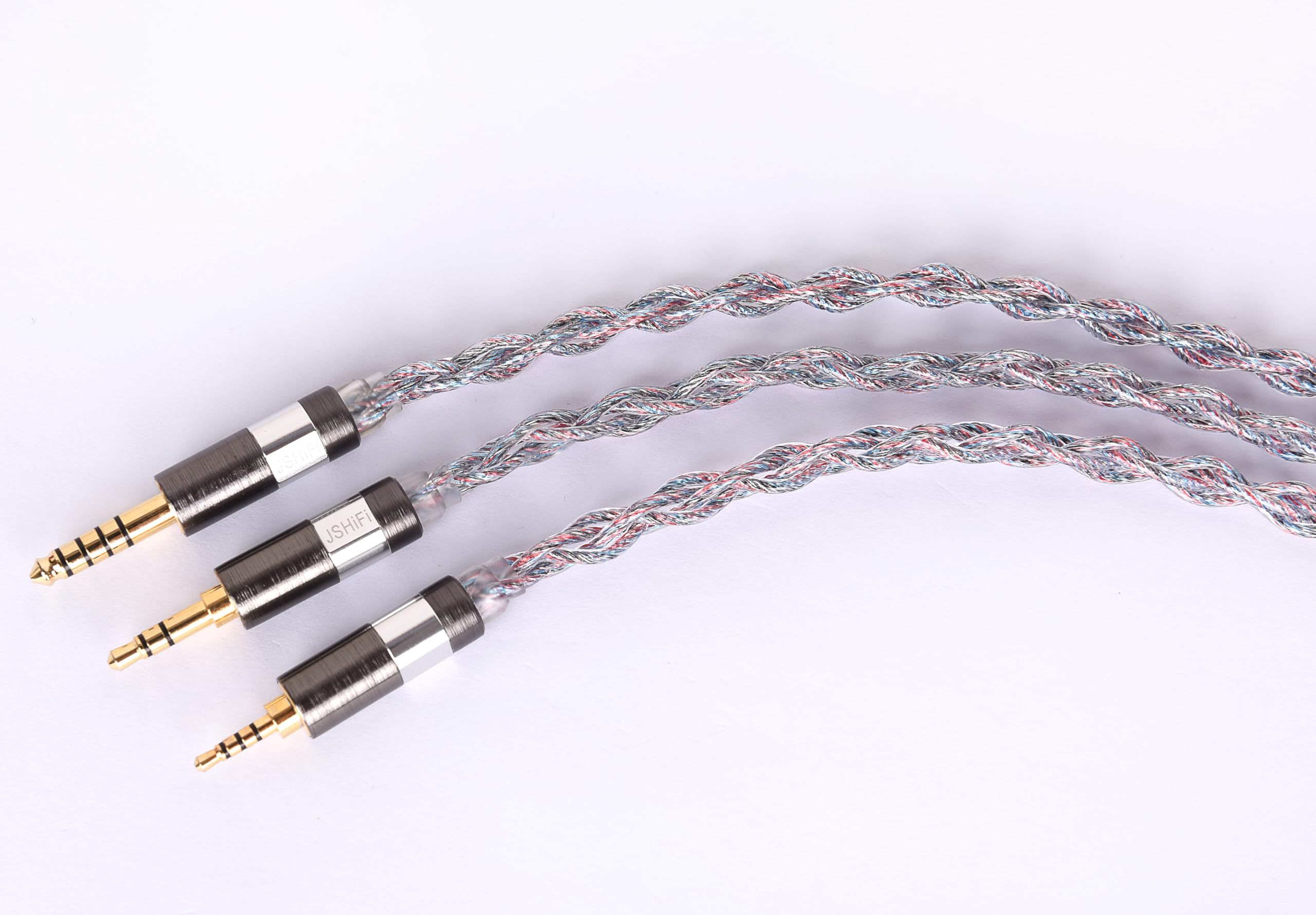Amazon | 【JSHiFi-Butterfly】2pin4.4mmリケーブル 純銀＋銅銀