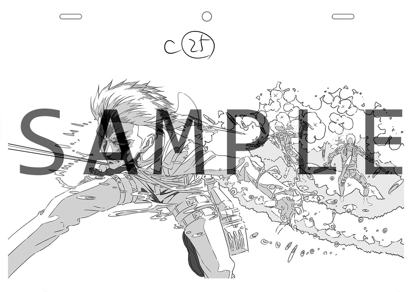 Amazon.co.jp: 【設定原画集】進撃の巨人 立体機動線画集 -今井有文-1