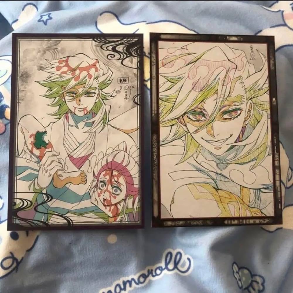 鬼滅の刃 ufotable お楽しみくじ Wチャンス賞 B2ポスター 獪岳 人間 鬼