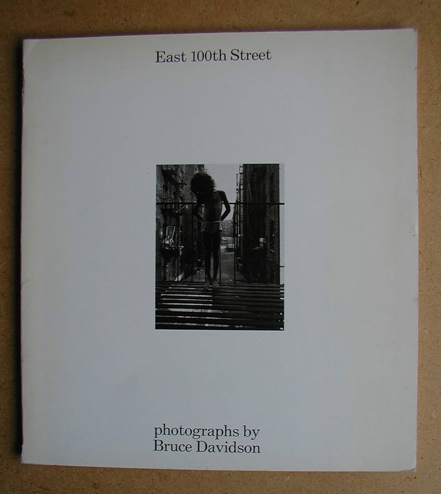 East 100th Street: Bruce Davidson: 9780674224360: Amazon.com: Books