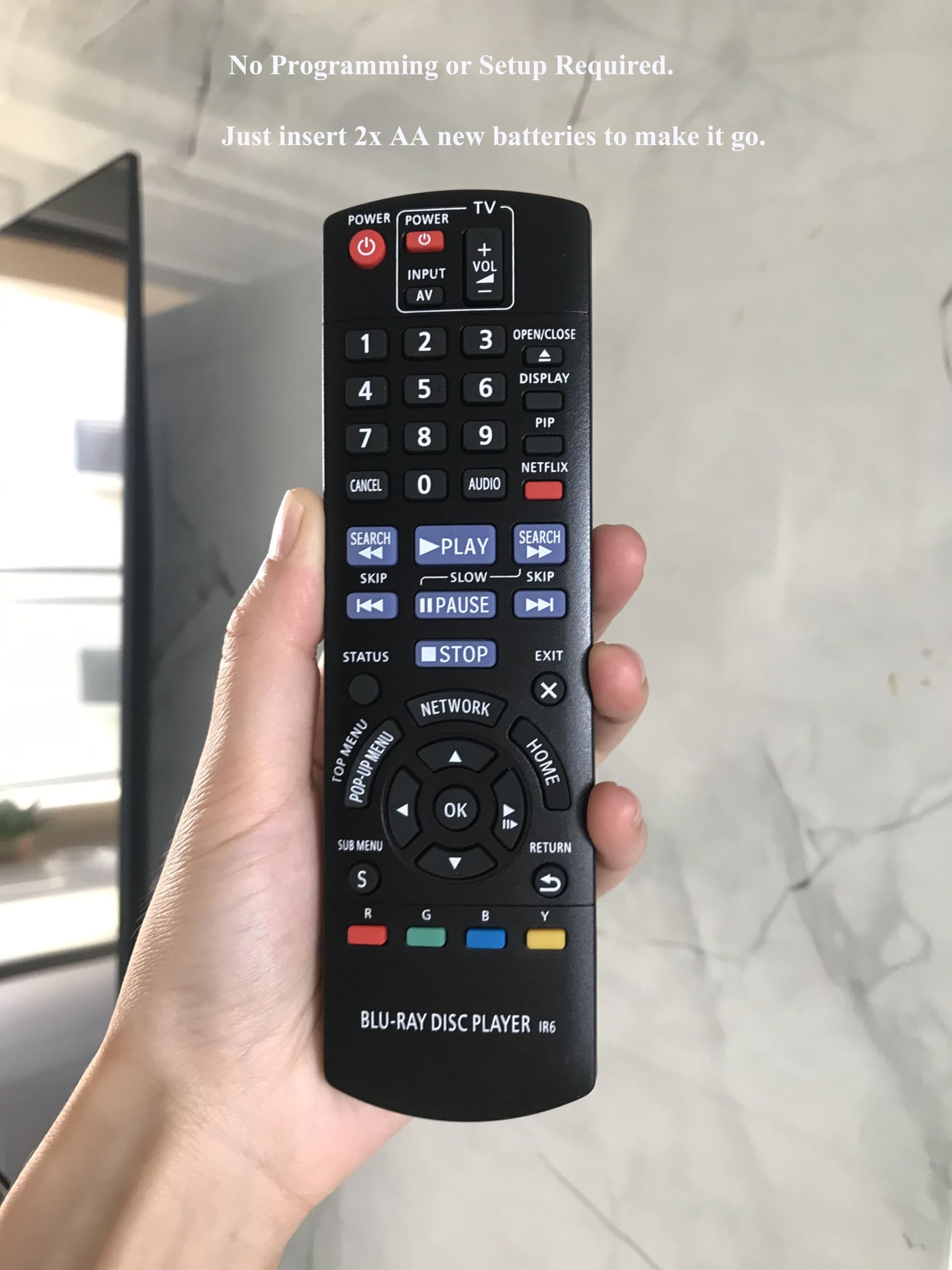 Amazon.com: Replacement Remote Control for Panasonic DMP-BD755 DMP