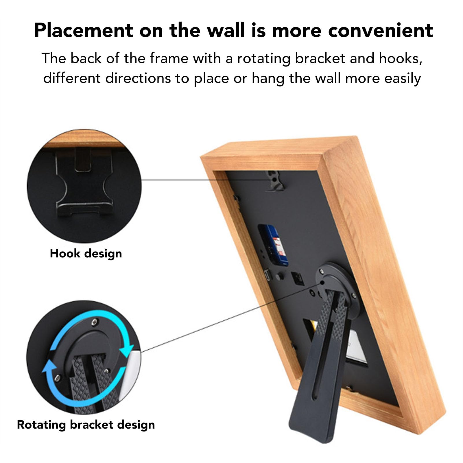 Amazon.co.jp: 7.3インチデジタルフォトフレーム、800x480電子フォト