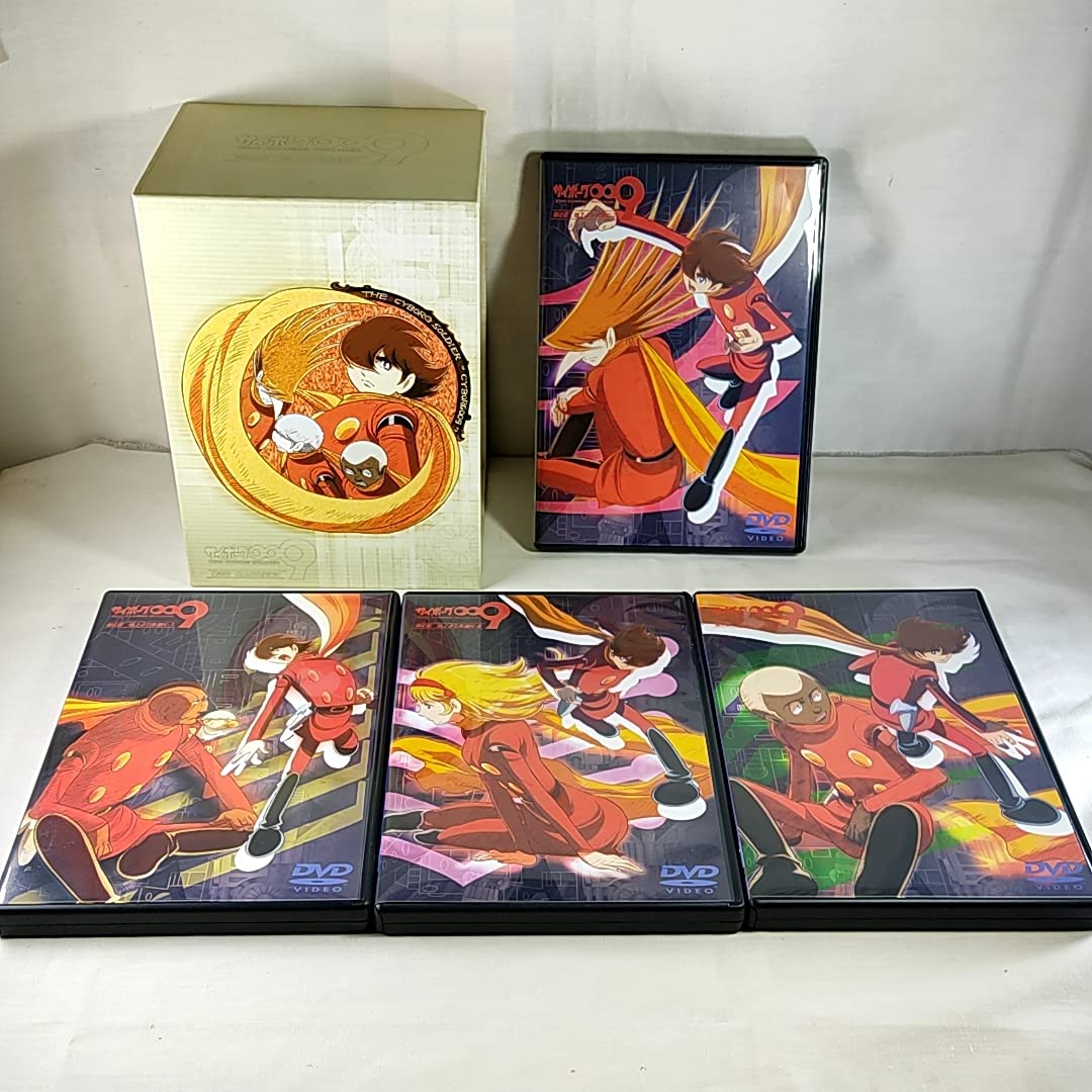 サイボーグ009 DVD バトルアライブ全9巻セット【フィギュアなし