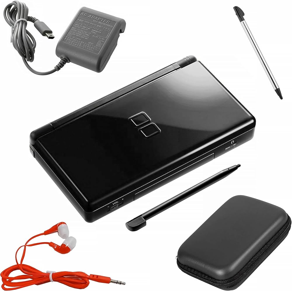 Amazon.com: Nintendo DS Lite Premium Bundle (Onyx Black) (Renewed)