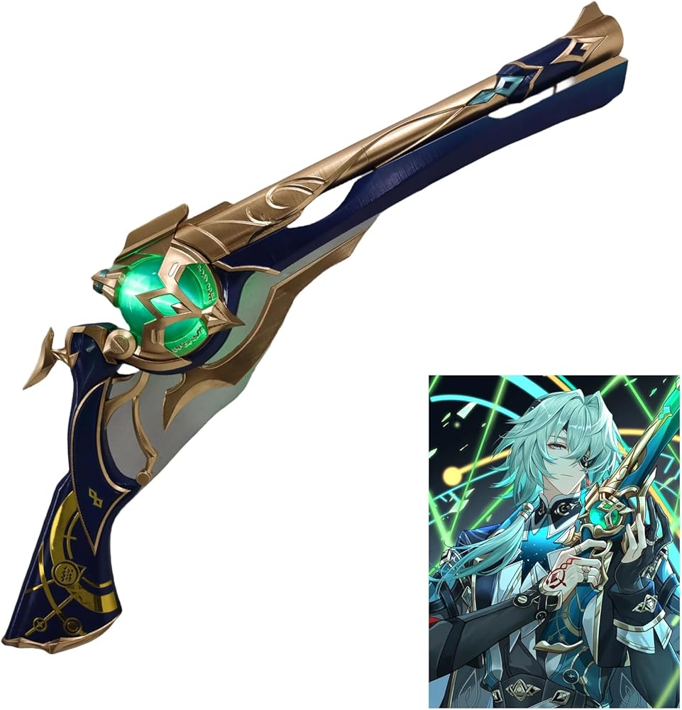 Amazon.co.jp: [Acosdary]コスプレ道具 アナイクス 道具銃 発光可能