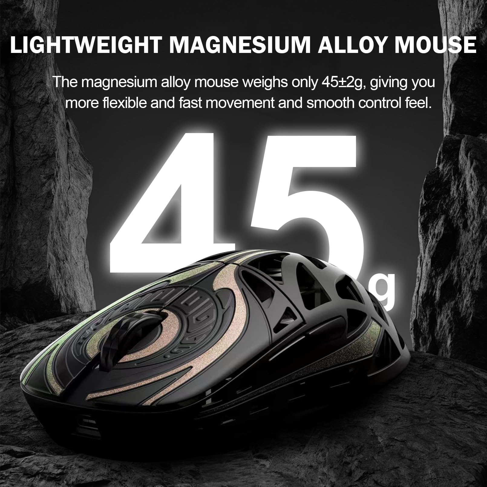 Amazon.com: WLMOUSE Strider Magnesium Gaming Mouse 45g Superlight